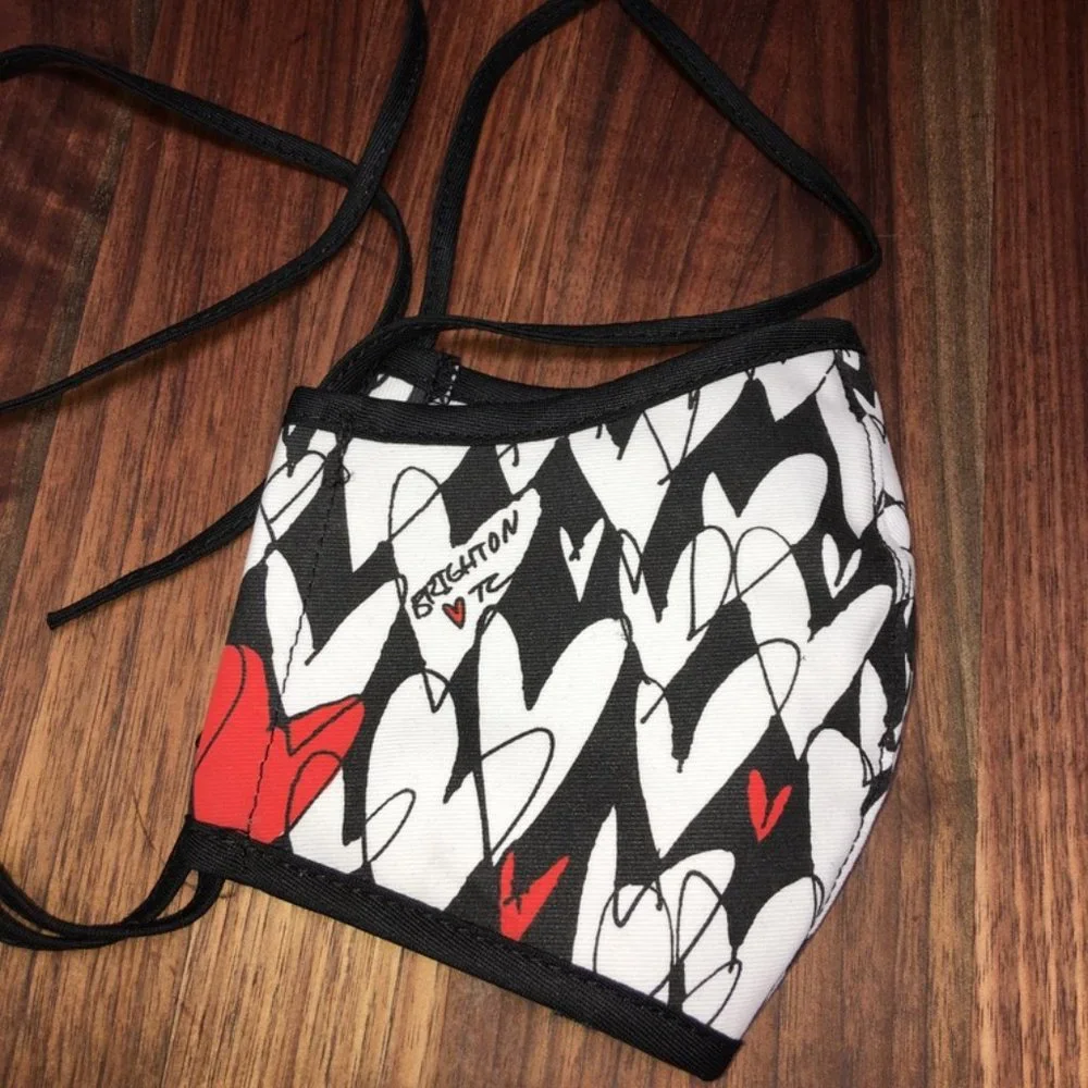 SALE!  Retired Brighton Fashionista Sweethearts Face Mask